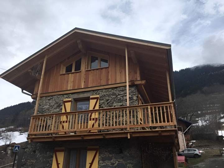 Pose rapide de balcon Courchevel