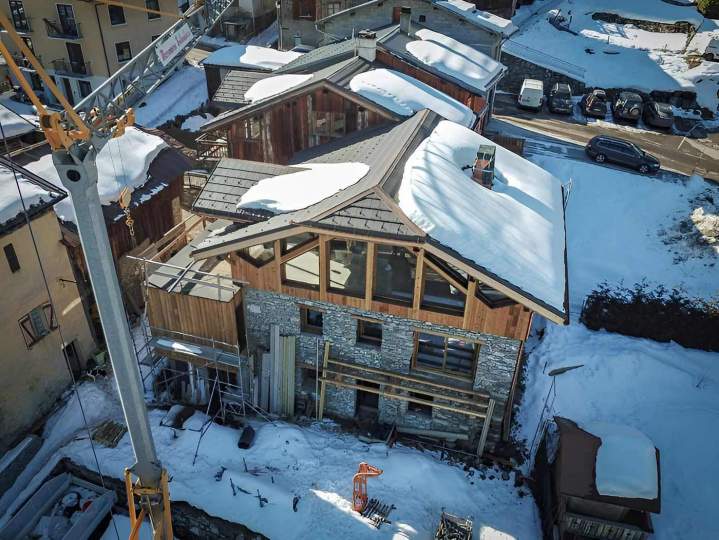 Travaux d’extension de maison Courchevel