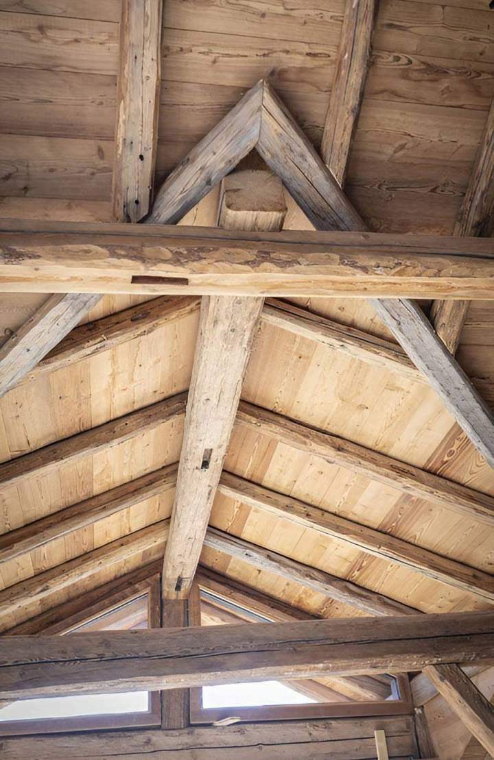 Conception de charpente sur mesure à Courchevel